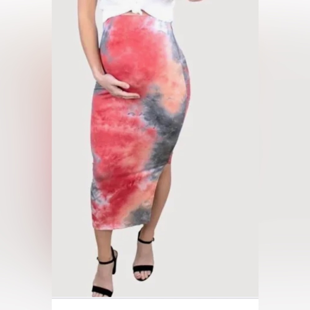 Sexy Mama Maternity Tie Dye Skirt